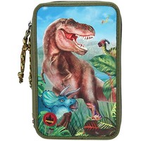 Dino World - Trippel Pencil Case -(0411860) Toy Neu