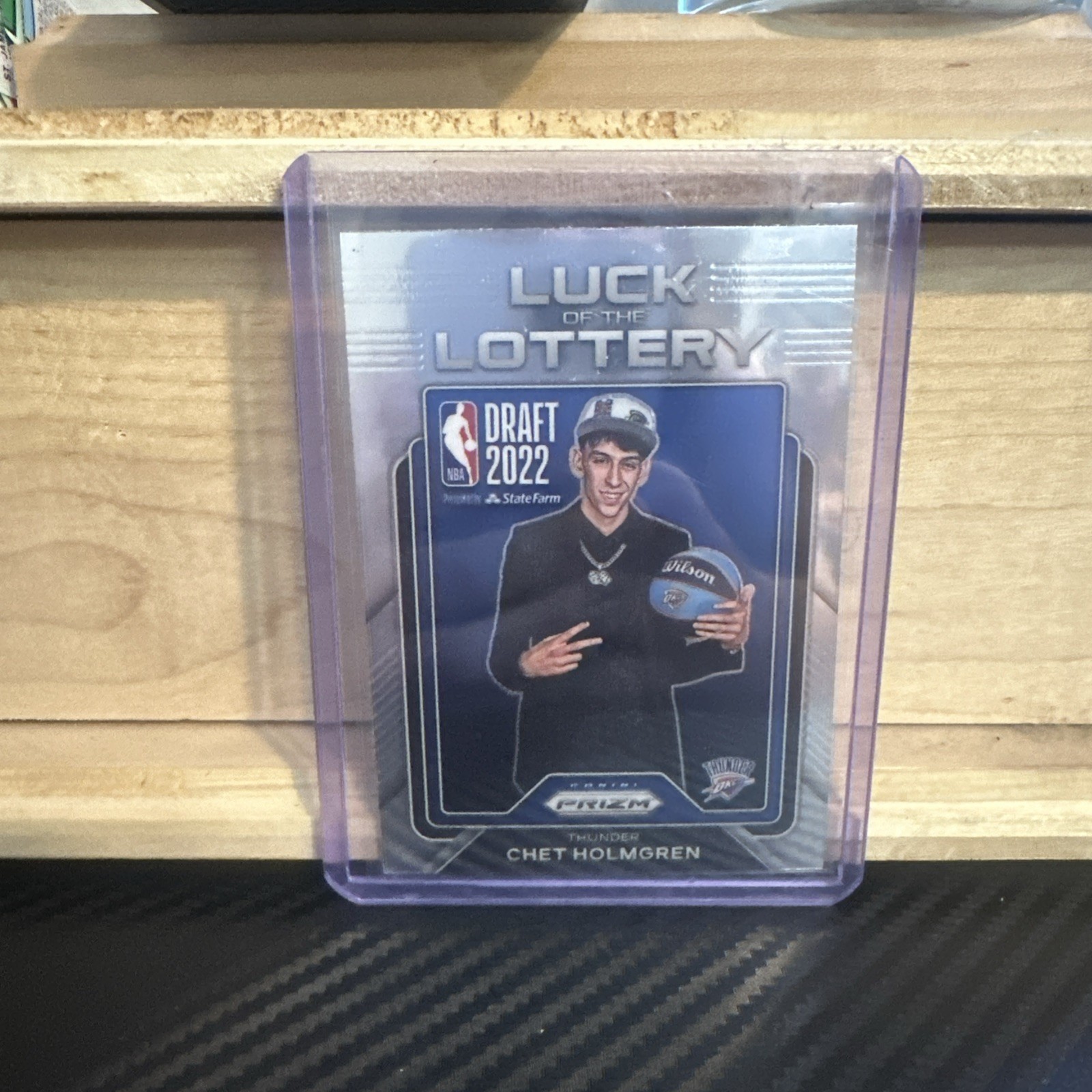 2022-23 Panini Prizm - Luck of the Lottery Chet Holmgren #13 (RC)
