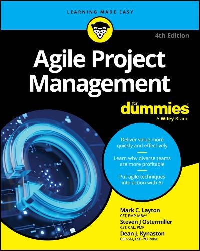 Agile Project Management For Dummies by Mark C. Layton, Steve... - 9781394332090