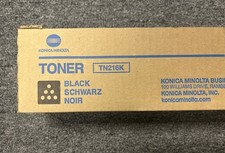 Konica Minolta TN216K Black Toner open box 