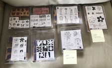 Lot of 7 - Stampin' Up - Sets - 2001 - 2006 - 5 Complete 2 w/ one missing