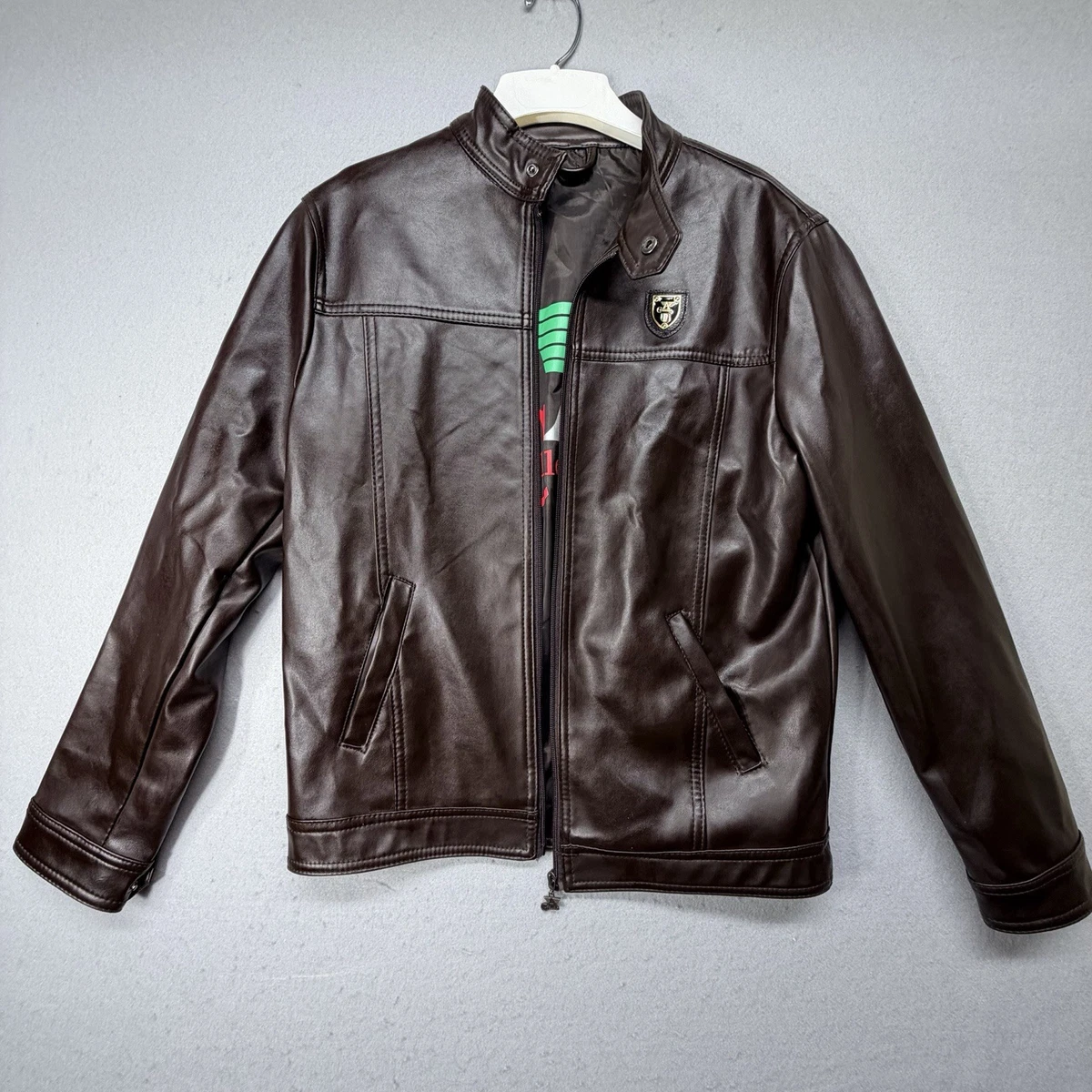 Armani Collezioni Leather Jacket products for sale | eBay