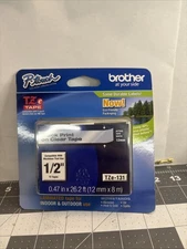 Brother International Tze131 Label Tape - 0.50" Width 1 Each