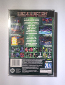 Resurrection: Rise 2 - Sega Saturn - 1996 Complete W/ Registration Card CIB