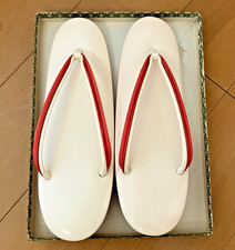 Authentic Shinsaibashi Tengu Traditional Zori Sandals Kimono Shoes  Size US 6