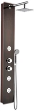 Anzzi SP-AZ021 Pure Thermostatic Shower Panel - Wood