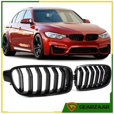 Nieren Kühlergrill Für BMW 3er F30 F31 F35 Touring Doppelsteg GLANZ SCHWARZ