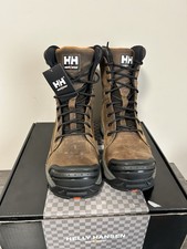 Helly Hansen Men's Denison 8" Work Boot Waterproof Brown Size 10-New