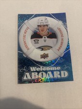 2024-25 Upper Deck Welcome Aboard Olen Zellweger #WA-2 Speckled