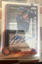 2025 Topps Chrome Update Series - Autographs Moises Ballesteros #RA-MB (AU, RC)