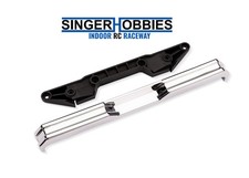 Traxxas 7687 X-Truck BIGFOOT 8 4X4 Chrome Rear Bumper w/ Support