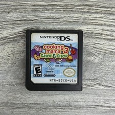 Cooking Mama 3: Shop and Chop Nintendo DS Authentic, Game Only, Tested, Working