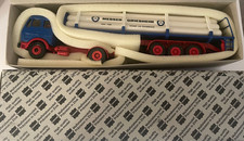 Conrad 3024 Mercedes Messer Griesheim benzina cisterna e rimorchio 1:50 ex negozio stock