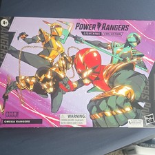 Hasbro Power Rangers Lightning Collection Omega Rangers 4-Pack 1 12 Figures