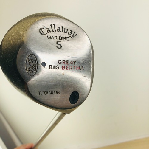 Bois De Golf Callaway Great Big Bertha War Bird S2H2 (5 Bois, Titane, Regular) – Occasion