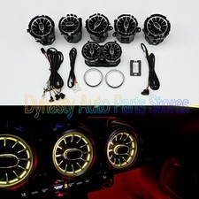 64 Farben Air Vent LED Umgebungslicht Atmosph&auml;re Licht F&uuml;r A Klass W177 CLA W118