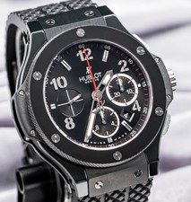 Hublot Big Bang 44 Black Magic $16K MSRP Ceramic Chronograph 301.CX.130.RX 7