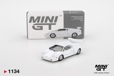 MINI GT Lamborghini Countach 25th Anniversary White 1134 1/64