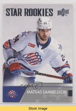 2021-22 Upper Deck AHL Star Rookies Mattias Samuelsson #141 READ 10nw