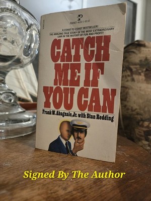 Catch Me If You Can   Frank W. Abagnale Jr. Pocket Books, 1982 Vintage Paperback