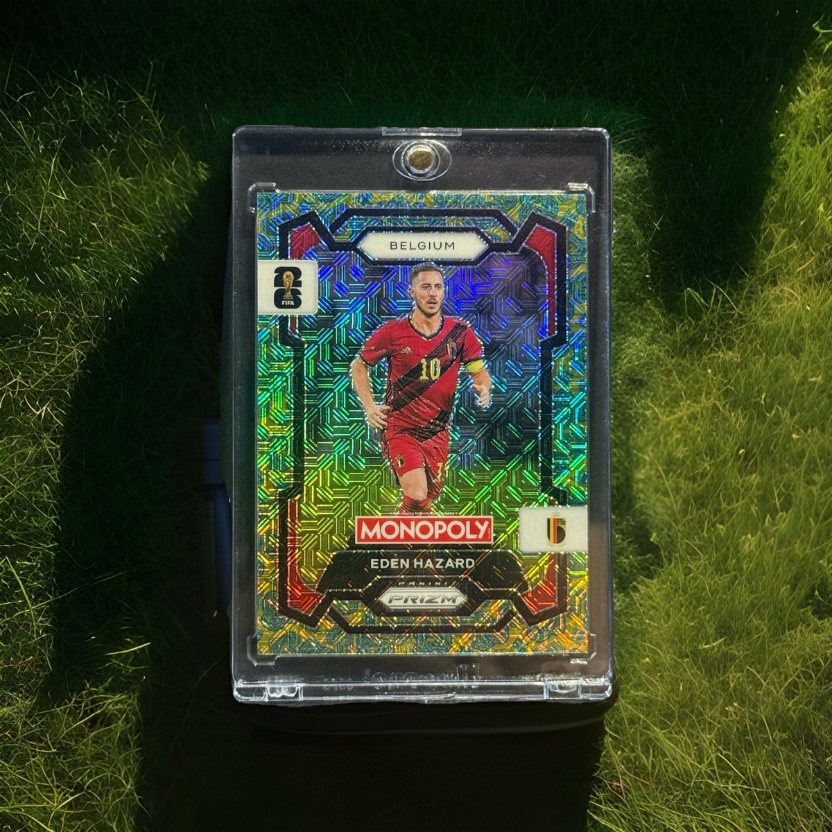 アザール Eden Hazard Prizm auto サイン Eden Hazard 2014 Prizm World Cup Signatures Price Guide - Sports