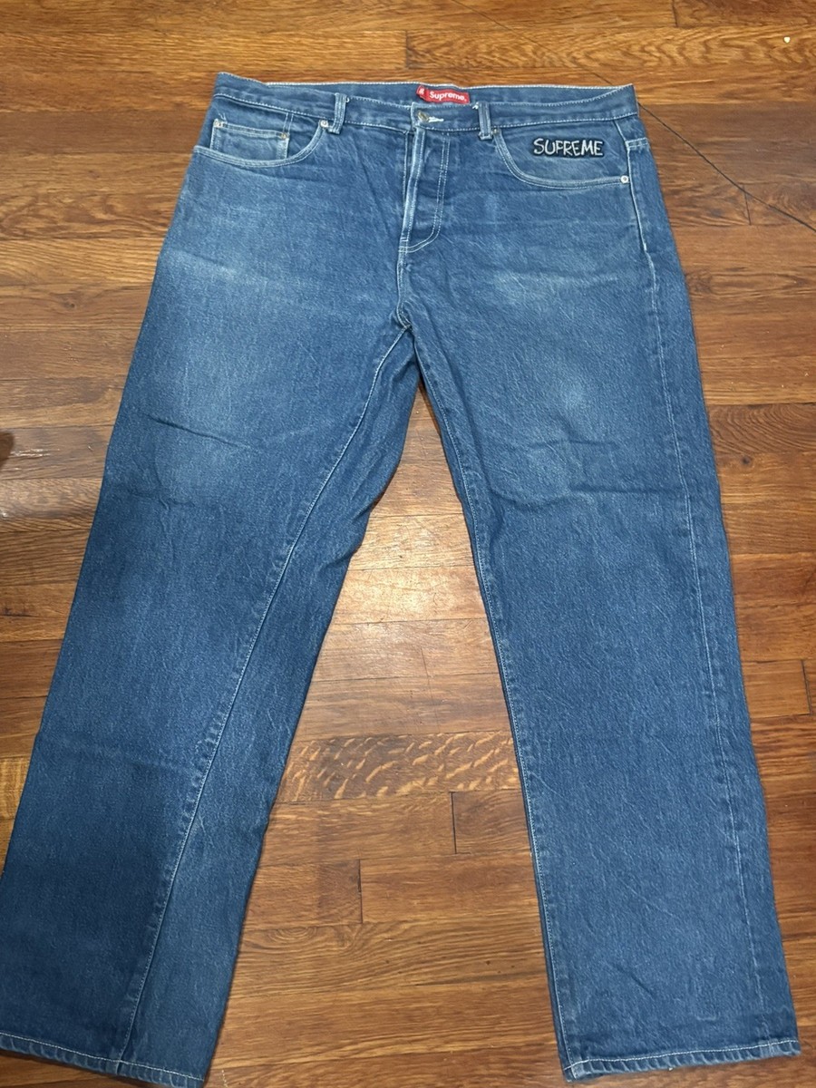 Supreme Smurfs Regular Jeans Size 36 BLUE FW20 | eBay