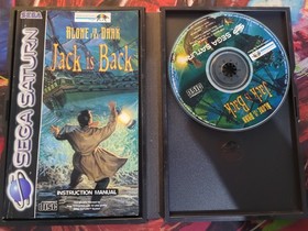 Alone in the Dark: Jack is Back Sega Saturn With Manual (PAL) 1996