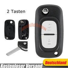 2 Tasten Klapp Schlüssel Gehäuse VA2 Für Renault Kangoo Twingo Mercedes Citan 2 Tasten Klapp Schlüssel Gehäuse VA2 Für Renault Kangoo Twingo Mercedes Citan