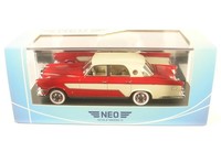 Mercedes-Benz Ghia 300C Berlina (Rot/Beige) 1956 1:43 NEO In OVP- Mit Acrylhaub