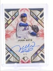 JUAN SOTO 2025 TOPPS DIAMOND ICONS AUTOGRAPH RED METS AUTO /5 Q4920