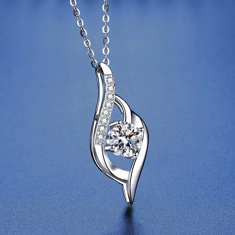 Collana Y Argento 925, Collana Lariat Lunga a Goccia, Catena Y Delicata, Collana Lariat in Argento Sterling 925, Collana Lunga Minimalista Oro Rosa - Italia
