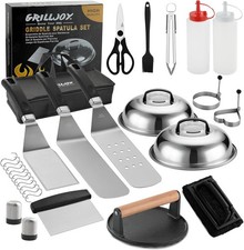 grilljoy Professional Griddle Accessories Kit for Blackstone, Smash Burger... 