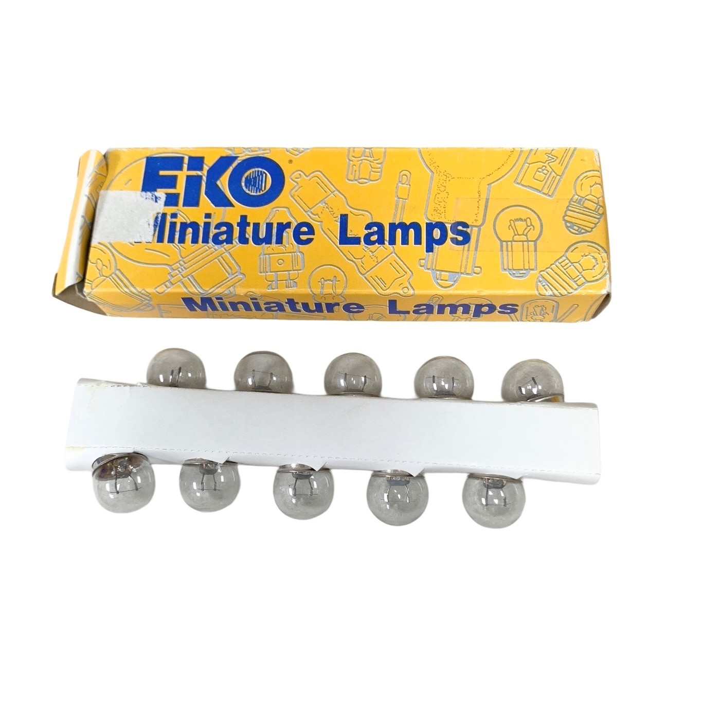 EiKO E-82 Miniature Lamp Light Bulb 6.5V 1.02A G-6 DC Bayonet Base Lot of 10