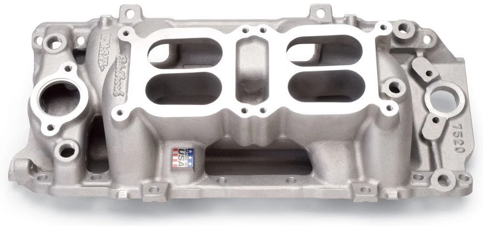 Edelbrock EDE7520 Aluminum Intake Manifold fits Big Block Chevy Performance Part - Image 3 of 4