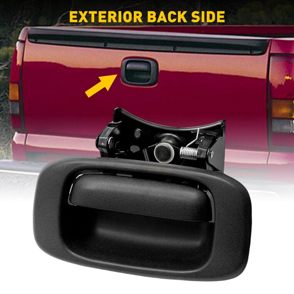 Tailgate Handle Assembly w/ Bezel Fits 1999-2007 Chevrolet Silverado 1500 4.8L