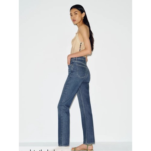 Reformation Cynthia High Rise Straight Jeans