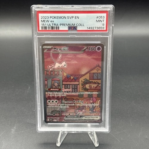 2023 Pokemon SVP EN Mew Ex Promo #53 151 Ultra Premium Collection Mint PSA 9