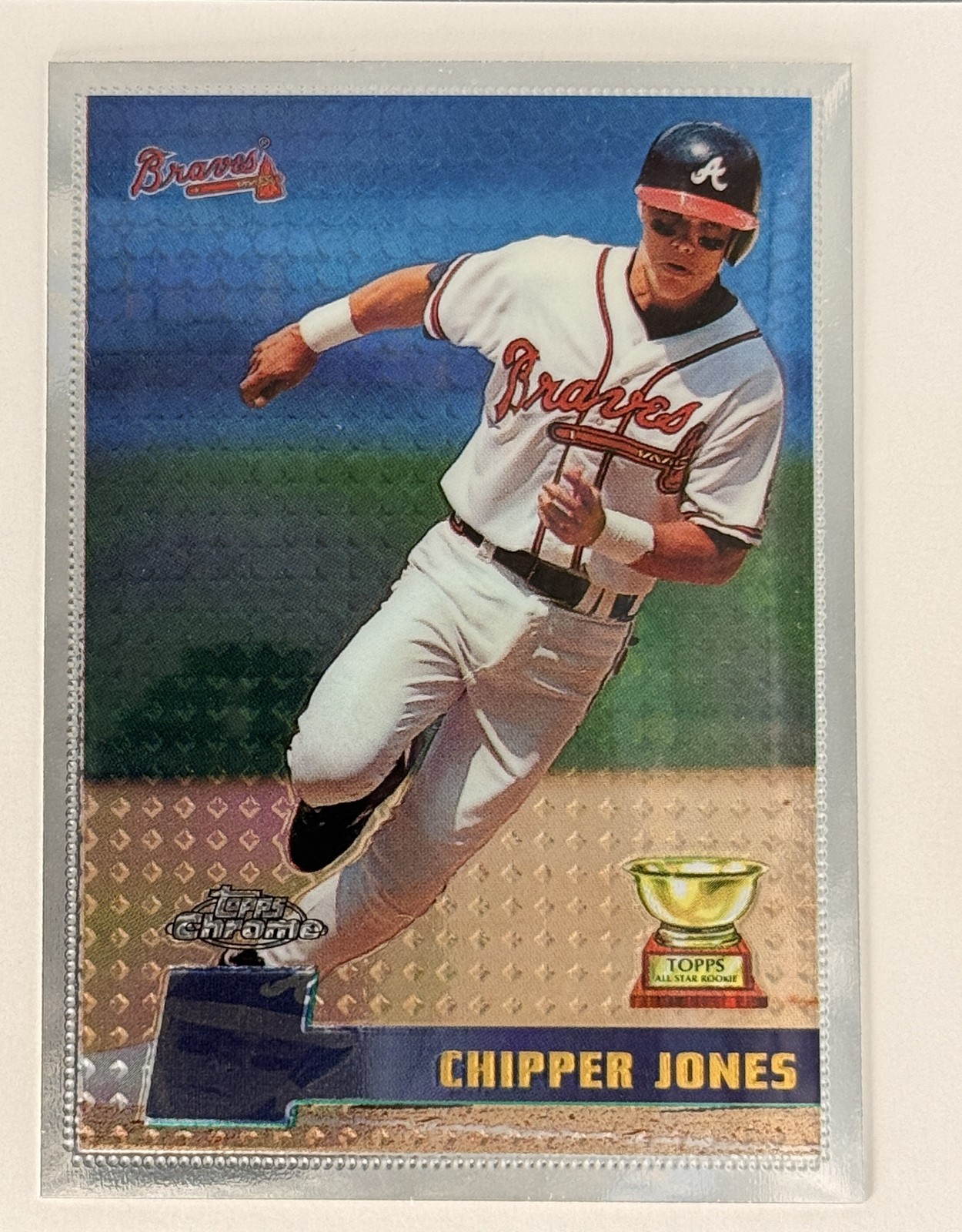 1996 Topps Chrome #52 Chipper Jones