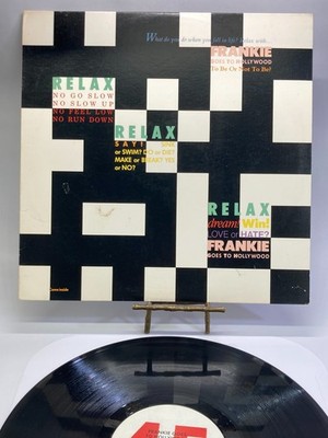 Frankie Goes To Hollywood Relax 12'' Vinyl Single 1983 Island Record 0-96975