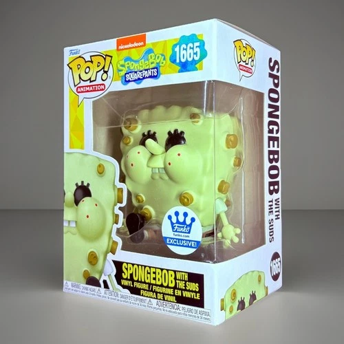 Funko Pop! Nickelodeon - SpongeBob With The Suds #1665 - Funko Shop Exclusive