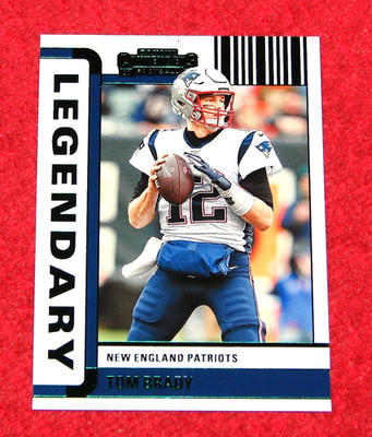 TOM BRADY PATRIOTS 2022 PANINI LEGENDARY CONTENDERS EMERALD #4 (KS810)