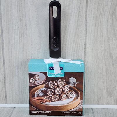 Cinnabon Mini Metal Skillet Pan Cinnamon Roll Crepe Kit NO MIX Pan Only