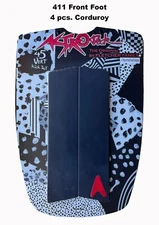 Astrodeck Surf Traction Pad – 411 Front Foot 4pcs Corduroy Surf Surfing Fletcher