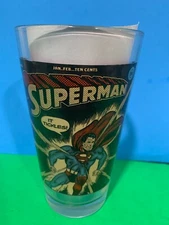 DC SUPERMAN Comic #32 DRINKING GLASS by ICUP Inc.