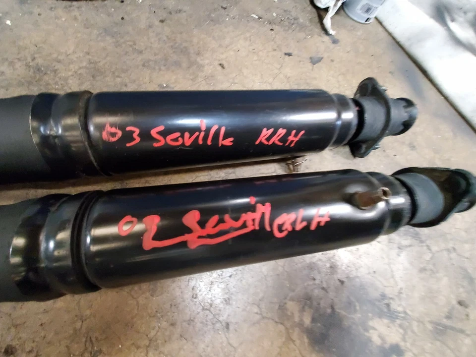 1999 2000 2001 2002 2003 2004 CADILLAC SEVILLE LEFT RIGHT REAR STRUTS SHOCKS - Image 4 of 4