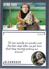 2020 STAR TREK TOS ARCHIVES & INSCRIPTIONS #78 Alexander Var. 8 of 23