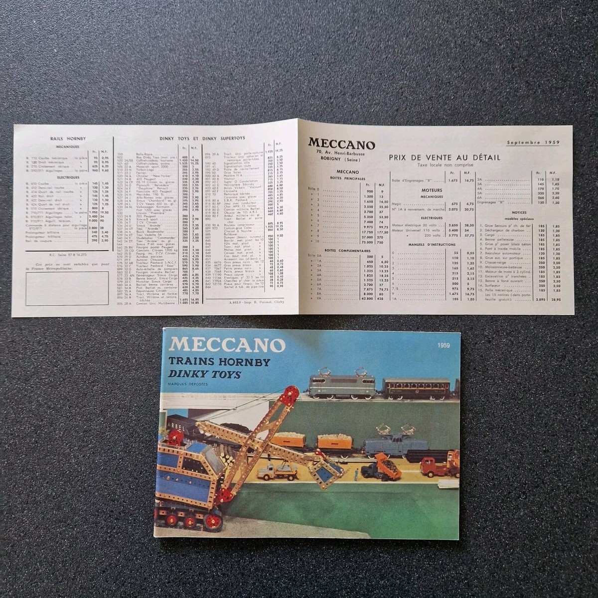 Journal / Actualités MECCANO Ancien - Dinky, Hornby - Papier, France - Occasion