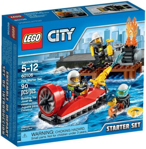 LEGO City Fire Starter Set (#60106)(Retired 2016)(Rare) - Afbeelding 1 van 5