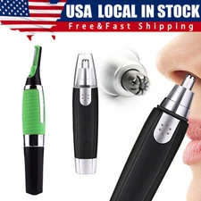Electric Nose Hair Trimmer Shaver Ear Face Eyebrow Mustache Beard Shaver Clipper
