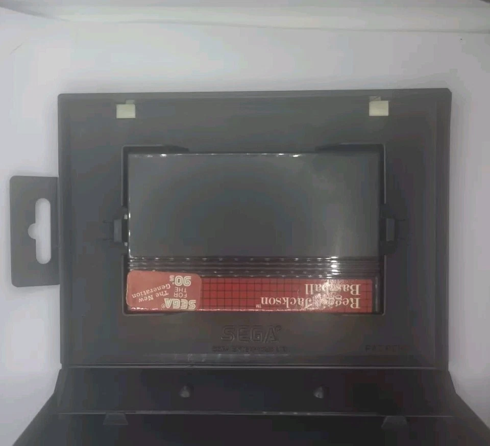 Reggie Jackson Baseball (Sega Master System, 1988) with Case - Image 3 of 4